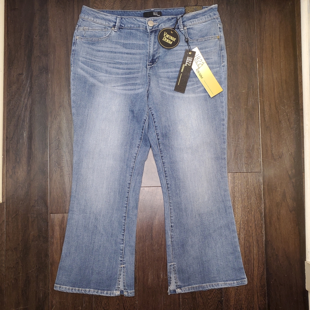 1822 Denim Women's Blue Ankle Jeans